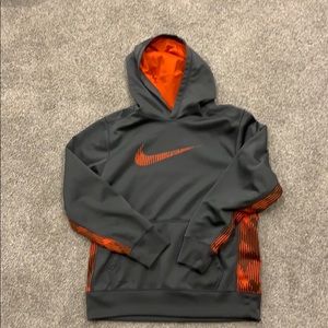 Nike hooded sweatshirt youth large